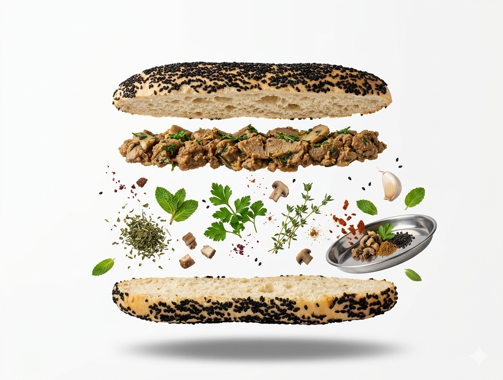 Sandwich Kibda / ساندويش كبدة