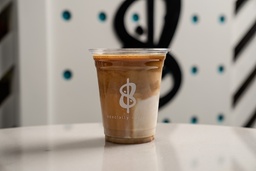 [pos] cold flat white W/Almond milk ETHIOPIA