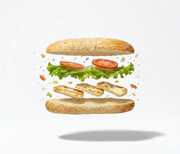 [POS-FP-100077] Halloumi sandwich ساندويش الحلوم