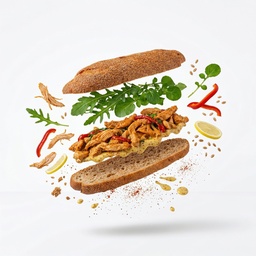 [POS-FP-100024] Chicken lemon sandwich / ساندويش دجاج بالليمون